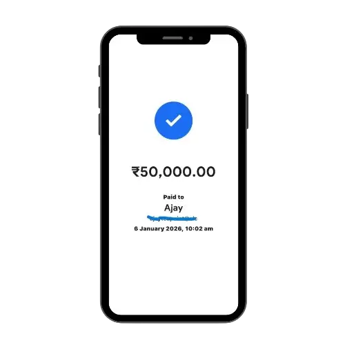 99Exch Withdrawal Proof ₹45000